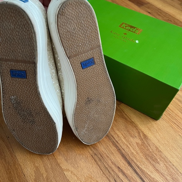 Glitter Cream Keds Kate Spade 7 - Picture 3 of 4